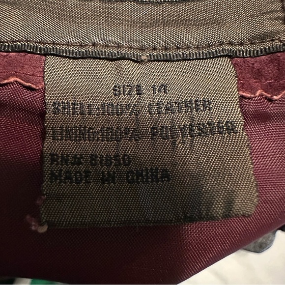 Brandon Thomas Suede leather skirt size 14 (f6 - Picture 14 of 14